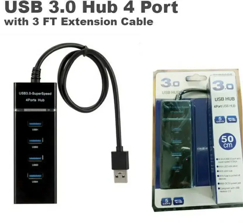 USB 3.0 Hub  4 Port